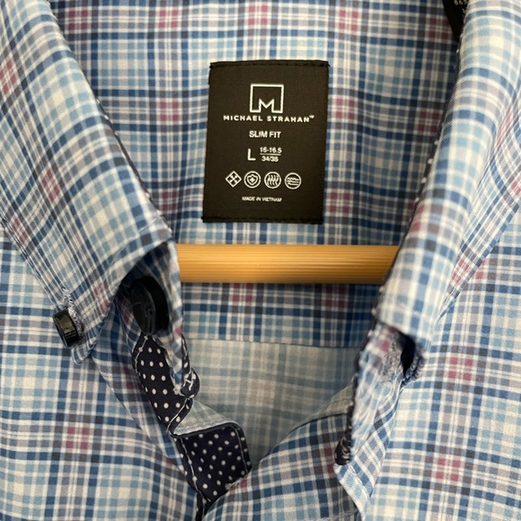 Michael Strahan Slim Fit Dress Shirt - Picture 2 of 7